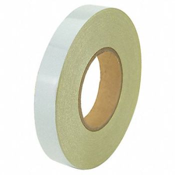 GRAINGER APPROVED Floor Tape White 1 inx150 ft Roll, 452C11
