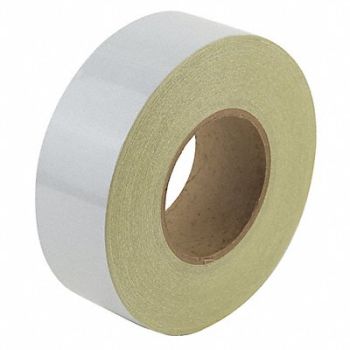 GRAINGER APPROVED Floor Tape White 2 inx150 ft Roll, 452C16