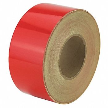 GRAINGER APPROVED Floor Tape Red 3 inx150 ft Roll, 452C22