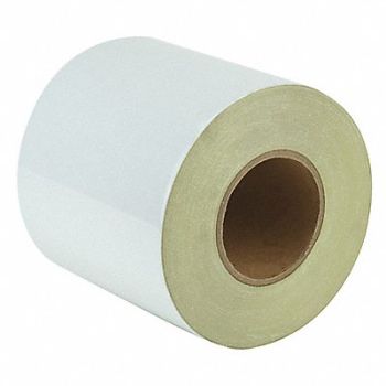 GRAINGER APPROVED Floor Tape White 6 inx150 ft Roll, 452C28