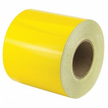 GRAINGER APPROVED Floor Tape Yellow 6 inx150 ft Roll, 452C29