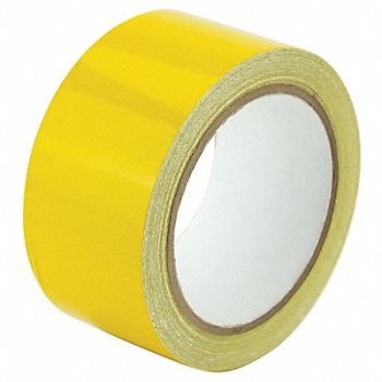 GRAINGER APPROVED Floor Tape Yellow 2 inx30 ft Roll, 452C40