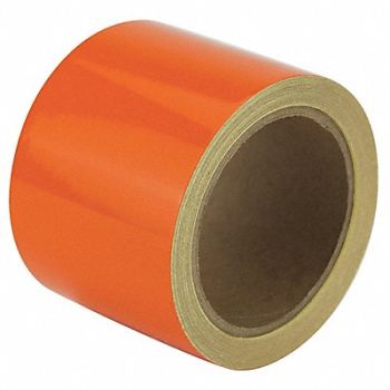 GRAINGER APPROVED Floor Tape Orange 3 inx30 ft Roll, 452C47