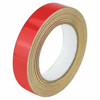GRAINGER APPROVED Floor Tape Red 1 inx50 ft Roll, 452C52