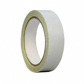 GRAINGER APPROVED Floor Tape White 1 inx50 ft Roll, 452C53