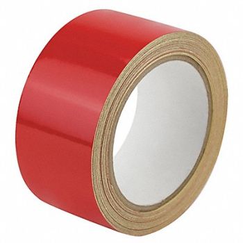 GRAINGER APPROVED Floor Tape Red 2 inx50 ft Roll, 452C57