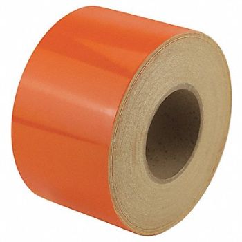 GRAINGER APPROVED Floor Tape Orange 4 inx150 ft Roll, 452C90