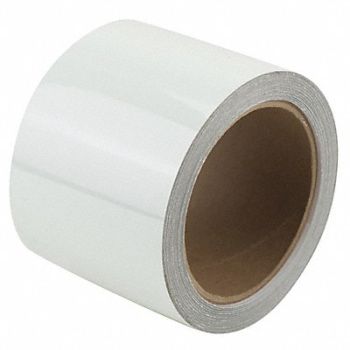 GRAINGER APPROVED Floor Tape White 3 inx30 ft Roll, 452C93