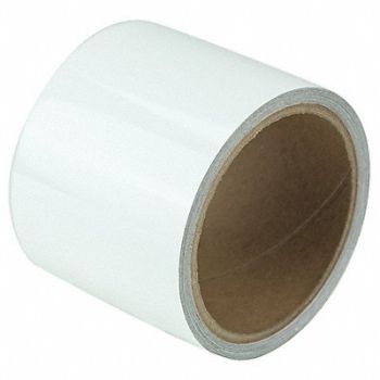 GRAINGER APPROVED Floor Tape White 4 inx30 ft Roll, 452C94