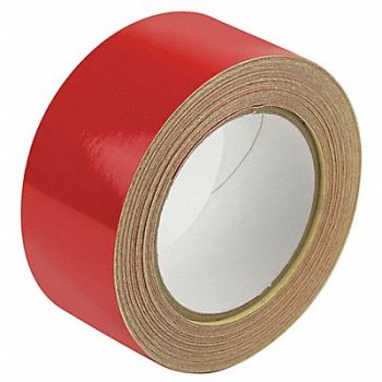 GRAINGER APPROVED Floor Tape Red 2 inx30 ft Roll, 452D04