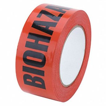GRAINGER APPROVED Floor Tape Black/Orange 2 inx165 ft Roll, 452D39