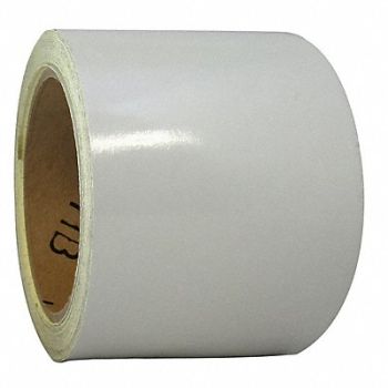 GRAINGER APPROVED Floor Tape White 3 inx30 ft Roll, 452D44