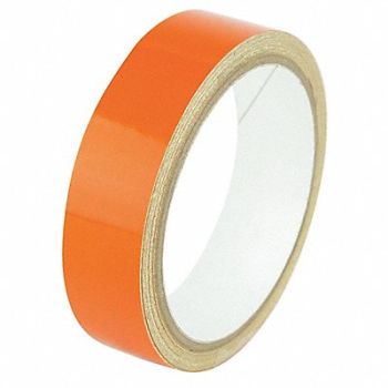 GRAINGER APPROVED Floor Tape Orange 1 inx15 ft Roll, 452D51