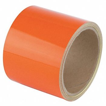 GRAINGER APPROVED Floor Tape Orange 3 inx15 ft Roll, 452D54
