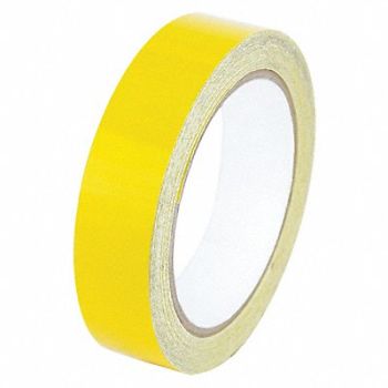 GRAINGER APPROVED Floor Tape Yellow 1 inx30 ft Roll, 452D63