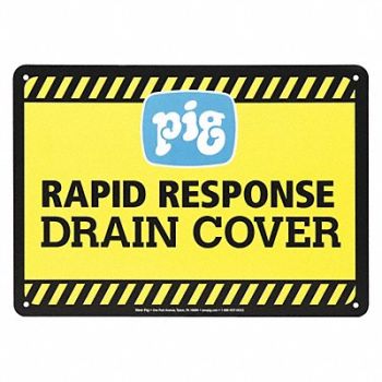 PIG Sign 10 H 14 L Polyethylene, 452L85