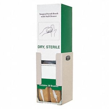 BOWMAN DISPENSERS Brush Dispenser 1 Compartments Beige, 452M95