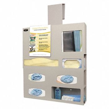 BOWMAN DISPENSERS Protection System 7 Compartments Beige, 452N06