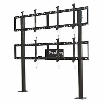 PEERLESS Wall/Pedestal Mount For Televisions Blck, 452Y93