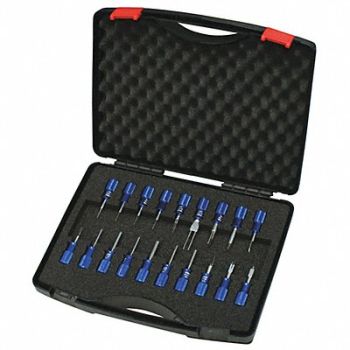GEDORE Terminal Tool Set Push-On Contacts, 452Z27
