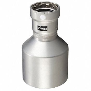 VIEGA MEGAPRESS Reducer Metal 4 Tube Sz 3 Pipe Sz, 453A08