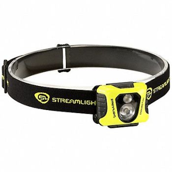 STREAMLIGHT IndstHeadlamp Elast PolyTherm Yllw 200lm, 453A13