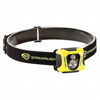 STREAMLIGHT IndstHeadlamp Elast PolyTherm Yllw 200lm, 453A14