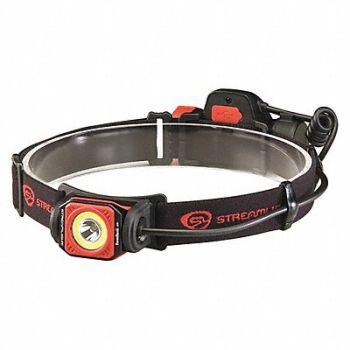 STREAMLIGHT Industrial Headlamp Nylon Red 375lm, 453A15