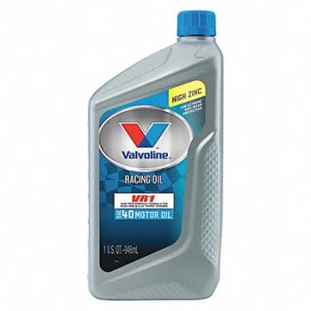 VALVOLINE Motor Oil 1 qt. Size SAE 40 SAE Grade, 453A91