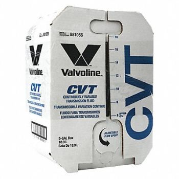 VALVOLINE CVT Transmission Fluid Clear 5 gal Size, 453C13