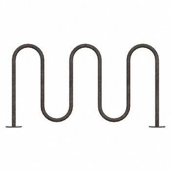 MADRAX Bike Rack Silver 36 H 64 L Steel, 453G04