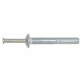 DEWALT Hammer Drive Pin Anchor 1/4 Dia PK100, 453H46