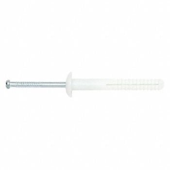 DEWALT Hammer Drive Pin Anchor 1/4 Dia PK100, 453H59