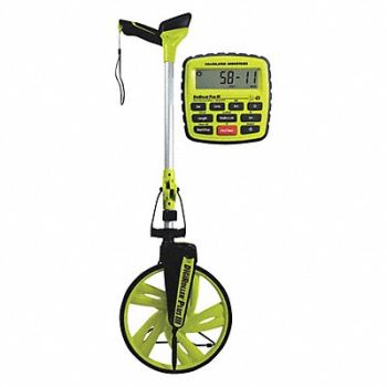 CALCULATED INDUSTRIES Measuring Wheel Digital 12-1/2 Dia, 453T27