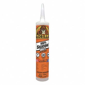 GORILLA Silicone Sealant White, 453U49
