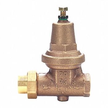 ZURN WILKINS Valve 3/4 Pipe Size Single Union FNPT, 453U61
