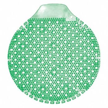 TOUGH GUY Urinal Screen Round Green 150 g PK6, 454G78