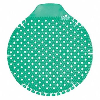 TOUGH GUY Urinal Screen Round Turquoise 150 g PK6, 454G79