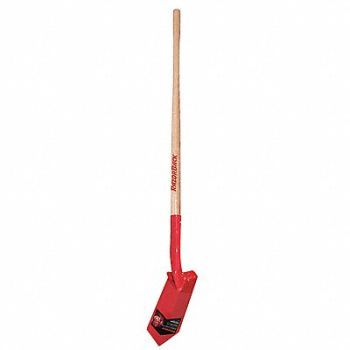 RAZOR-BACK Trenching Shovel 48 Handle L 5 Blade W, 454G92