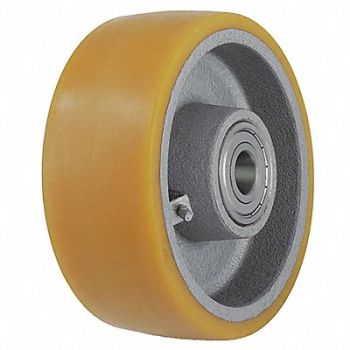 GRAINGER APPROVED PUR Tread on Iron Core Wheel, 489D28