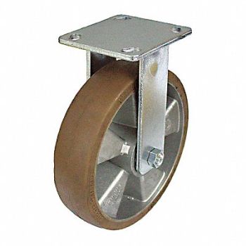 GRAINGER APPROVED Kingpinless Plate Caster Rigid 1400 lb., 454M75