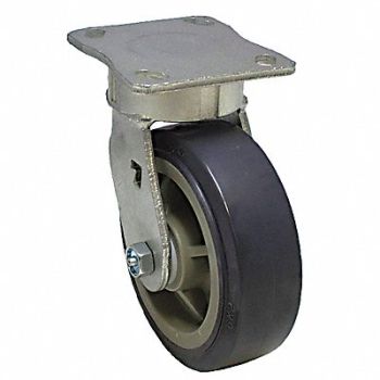 GRAINGER APPROVED Kingpinless Plate Caster Swivel 600 lb., 454N20