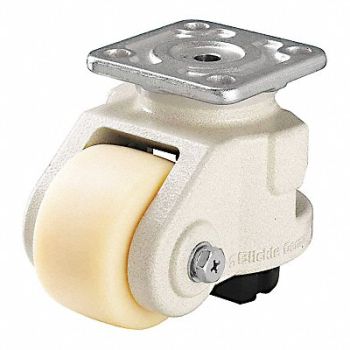 GRAINGER APPROVED Leveling Plate Caster Swivel 4400 lb., 454N24