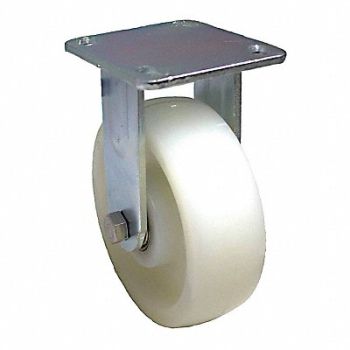GRAINGER APPROVED Standard Plate Caster Rigid 500 lb., 454N27