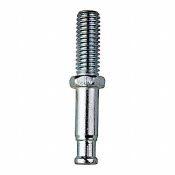 GRAINGER APPROVED Caster Mount 3/8 Stem Dia PK5, 454N43