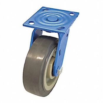 GRAINGER APPROVED Standard Plate Caster Swivel 600 lb., 455U50