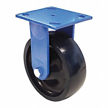 GRAINGER APPROVED Standard Plate Caster Rigid 900 lb., 454N54