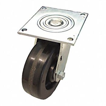 GRAINGER APPROVED Standard Plate Caster Swivel 1200 lb., 454N70