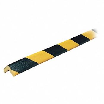 KNUFFI Corner Guard Flat Black/Yellow, 454P26