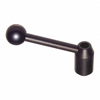 GRAINGER APPROVED Adjustable Handle 3/4 -10 Steel, 454T02